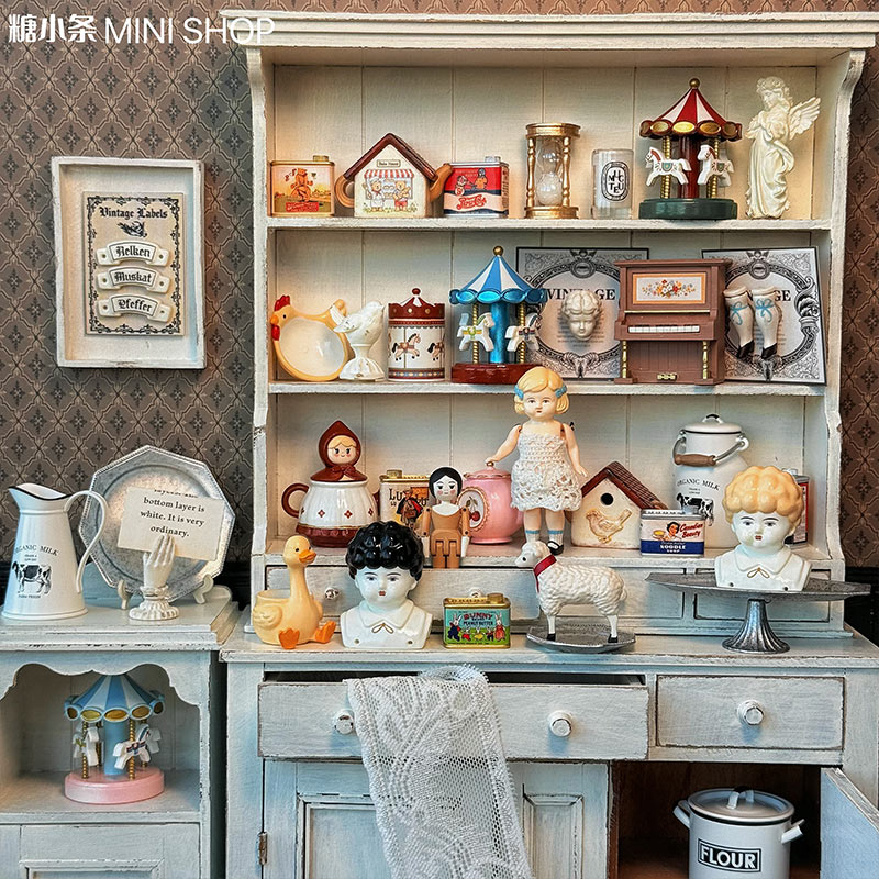 Miniatuur vintage poppenset, h - Vintage Toy Collector recensie en prijs