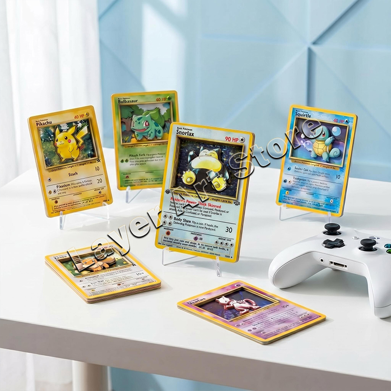 3D Pokemon gelaagde kaart Vint - Vintage Pokemon Collectible recensie en prijs