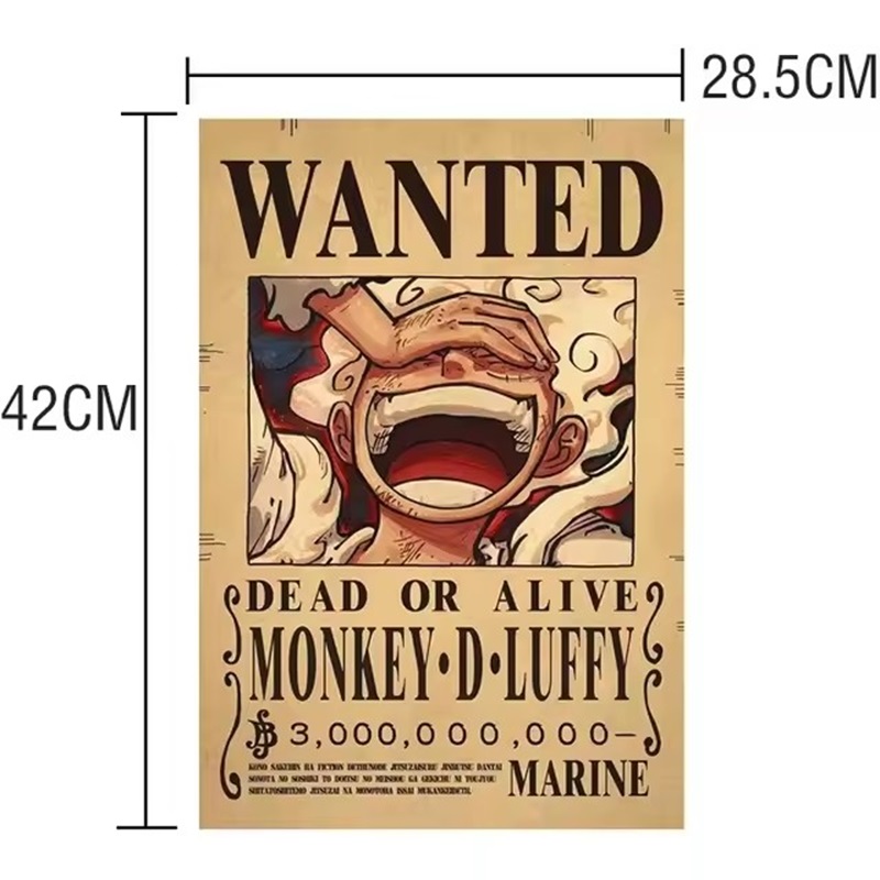 Anime One Piece Bounty Wanted  - Vintage Toy Collector recensie en prijs