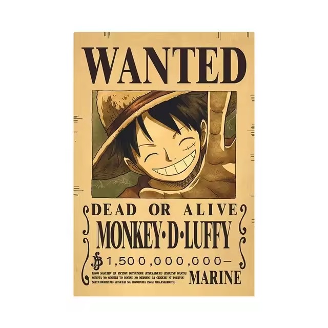 Anime One Piece Bounty Wanted  - Vintage Toy Collector recensie en prijs