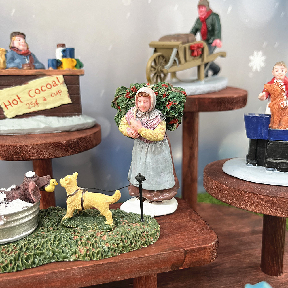 Vintage Kerstdorp Figuurtjesse - Vintage Collectible Market recensie en prijs